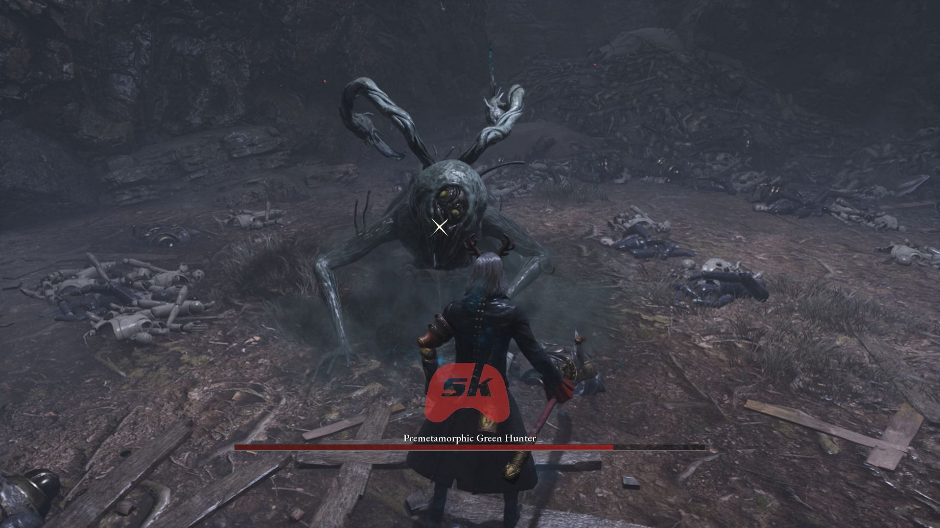 Duel with the Premetamorphic Green Hunter (Image via Sportskeeda Gaming // NEOWIZ)